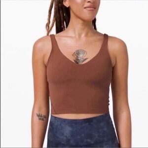 lululemon athletica align Brown Tank Top